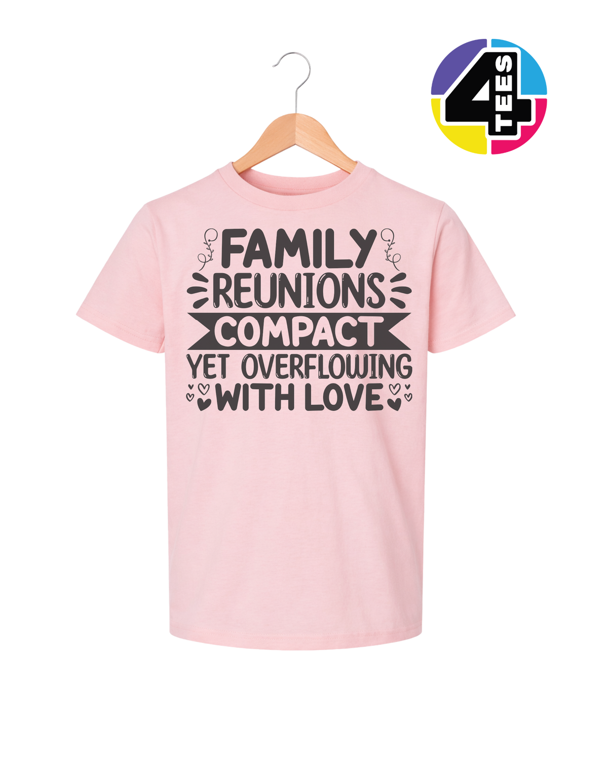 Compact Yet Overflowing With Love Youth Tee