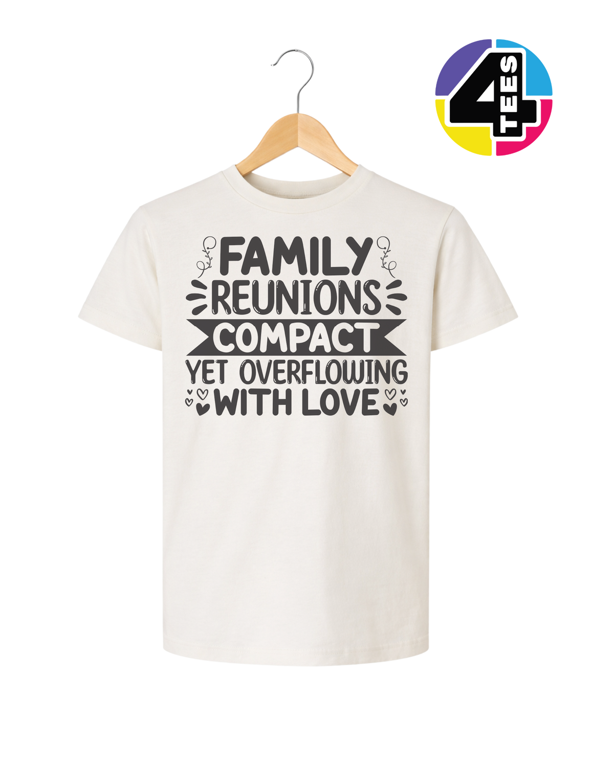 Compact Yet Overflowing With Love Youth Tee