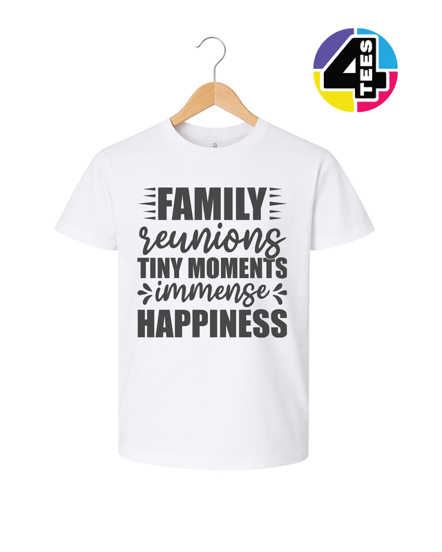 Family: Tiny Moments, Immense Happiness Youth Tee