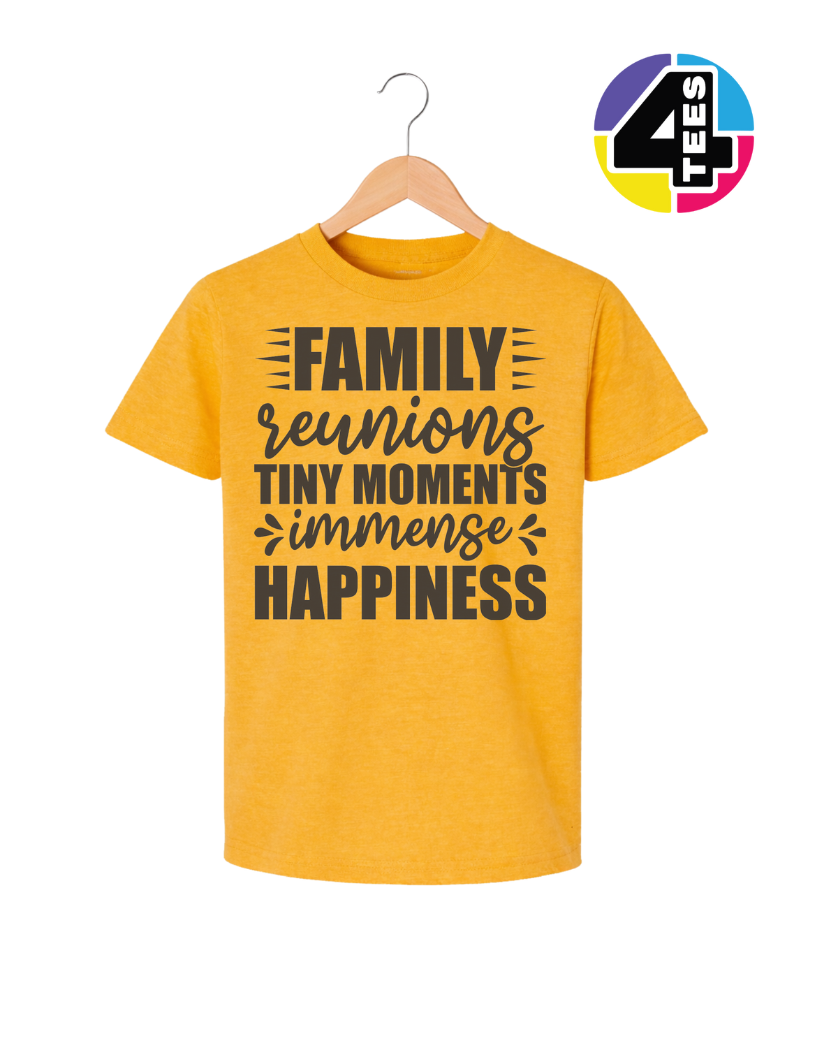 Family: Tiny Moments, Immense Happiness Youth Tee
