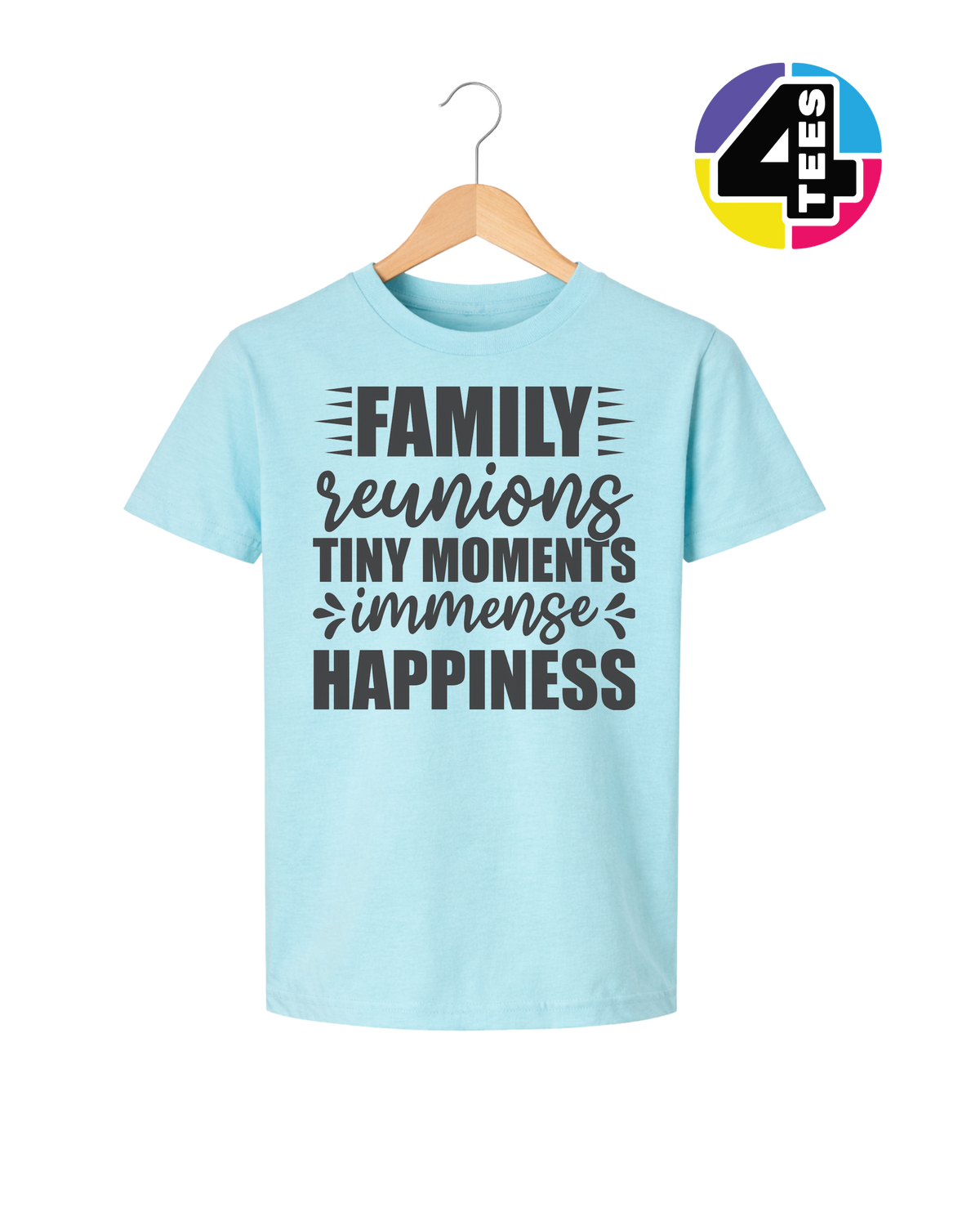 Family: Tiny Moments, Immense Happiness Youth Tee