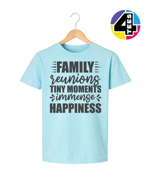 Family: Tiny Moments, Immense Happiness Youth Tee