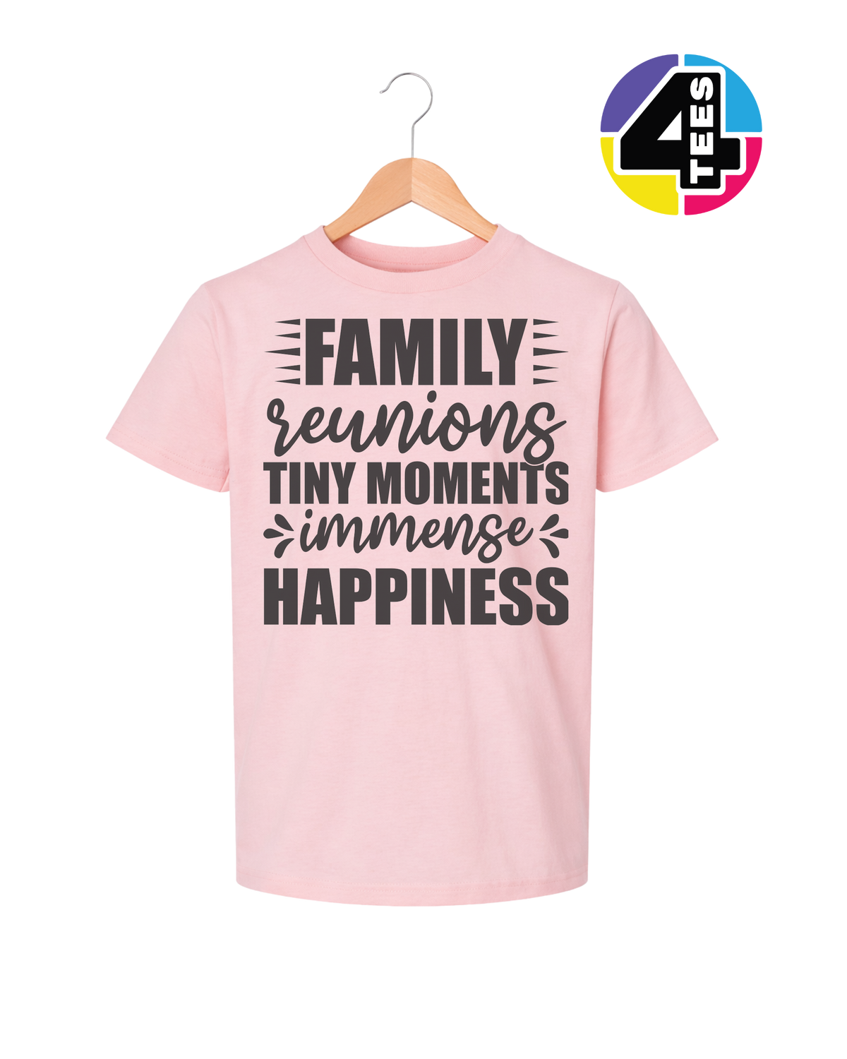 Family: Tiny Moments, Immense Happiness Youth Tee