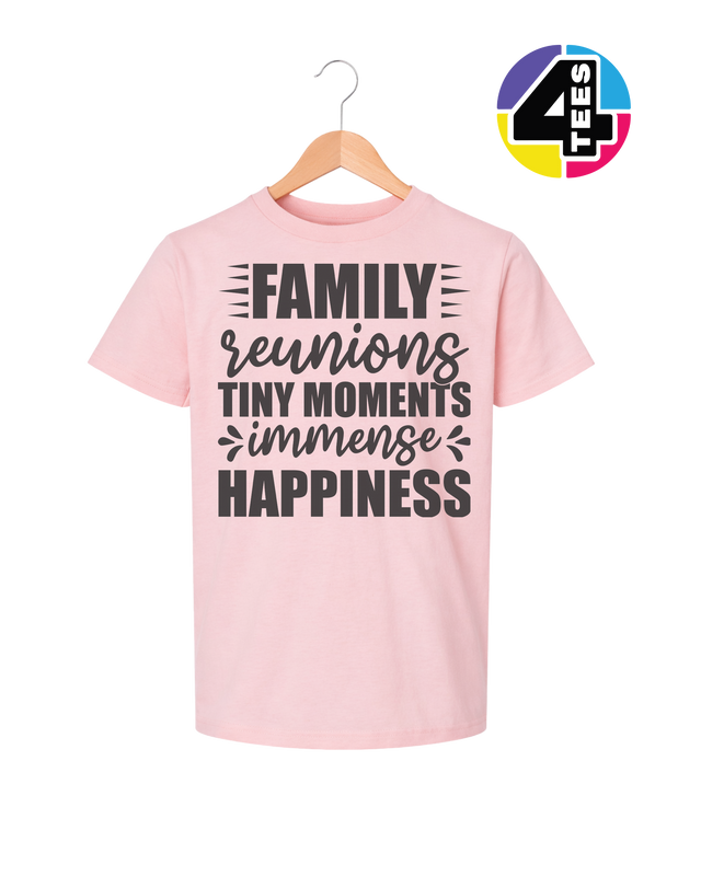 Family: Tiny Moments, Immense Happiness Youth Tee