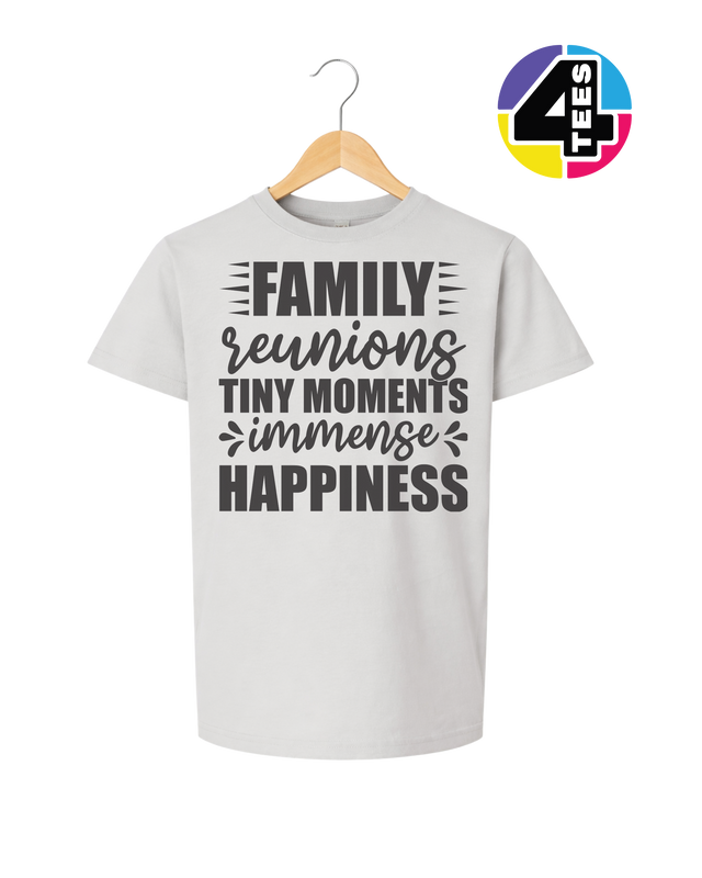 Family: Tiny Moments, Immense Happiness Youth Tee