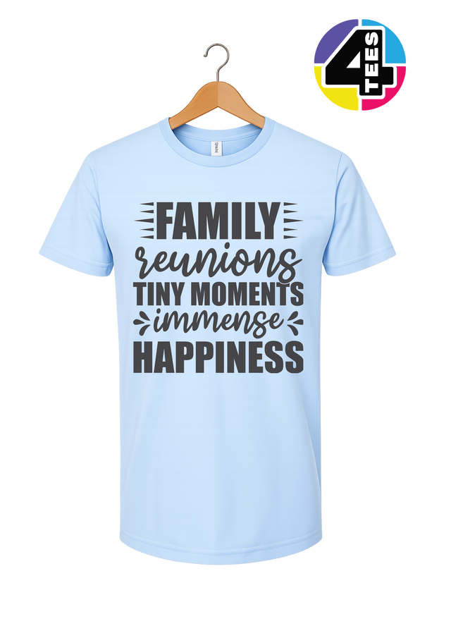 Family: Tiny Moments, Immense Happiness Tee