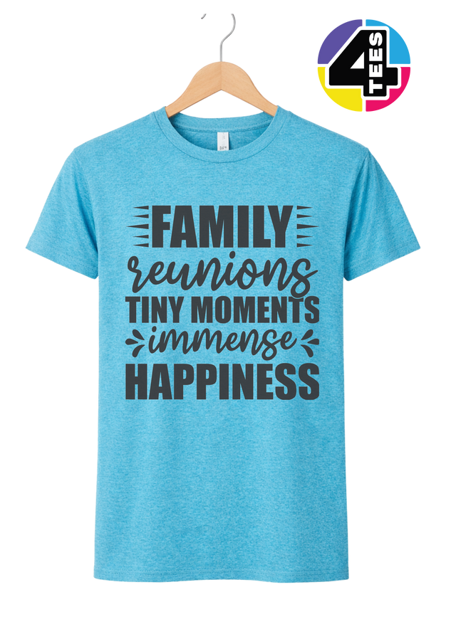 Family: Tiny Moments, Immense Happiness Tee