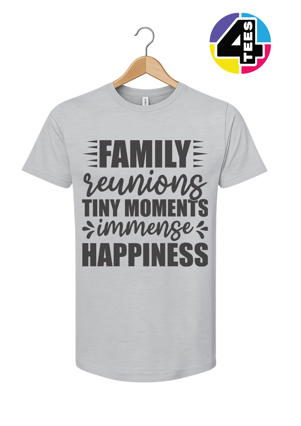 Family: Tiny Moments, Immense Happiness Tee