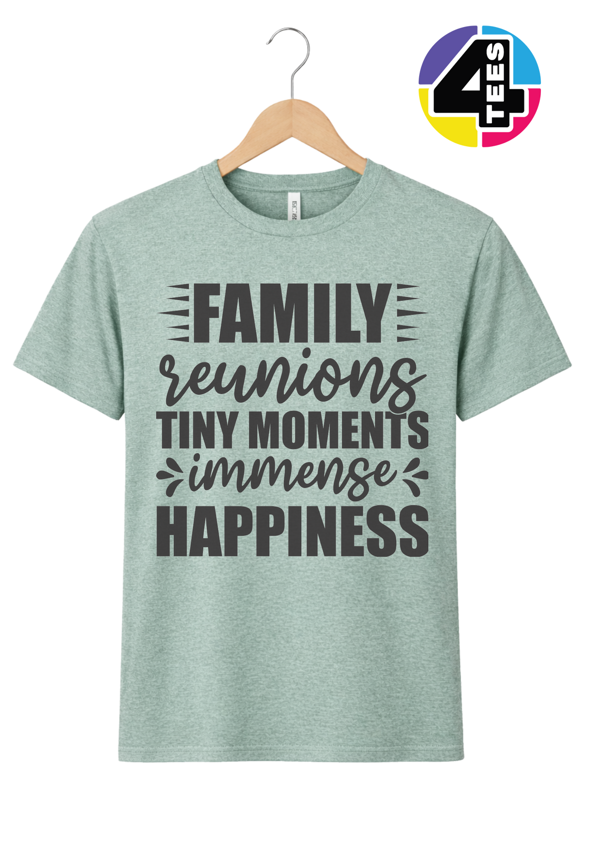 Family: Tiny Moments, Immense Happiness Tee