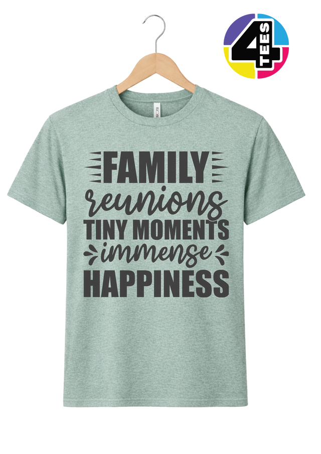 Family: Tiny Moments, Immense Happiness Tee