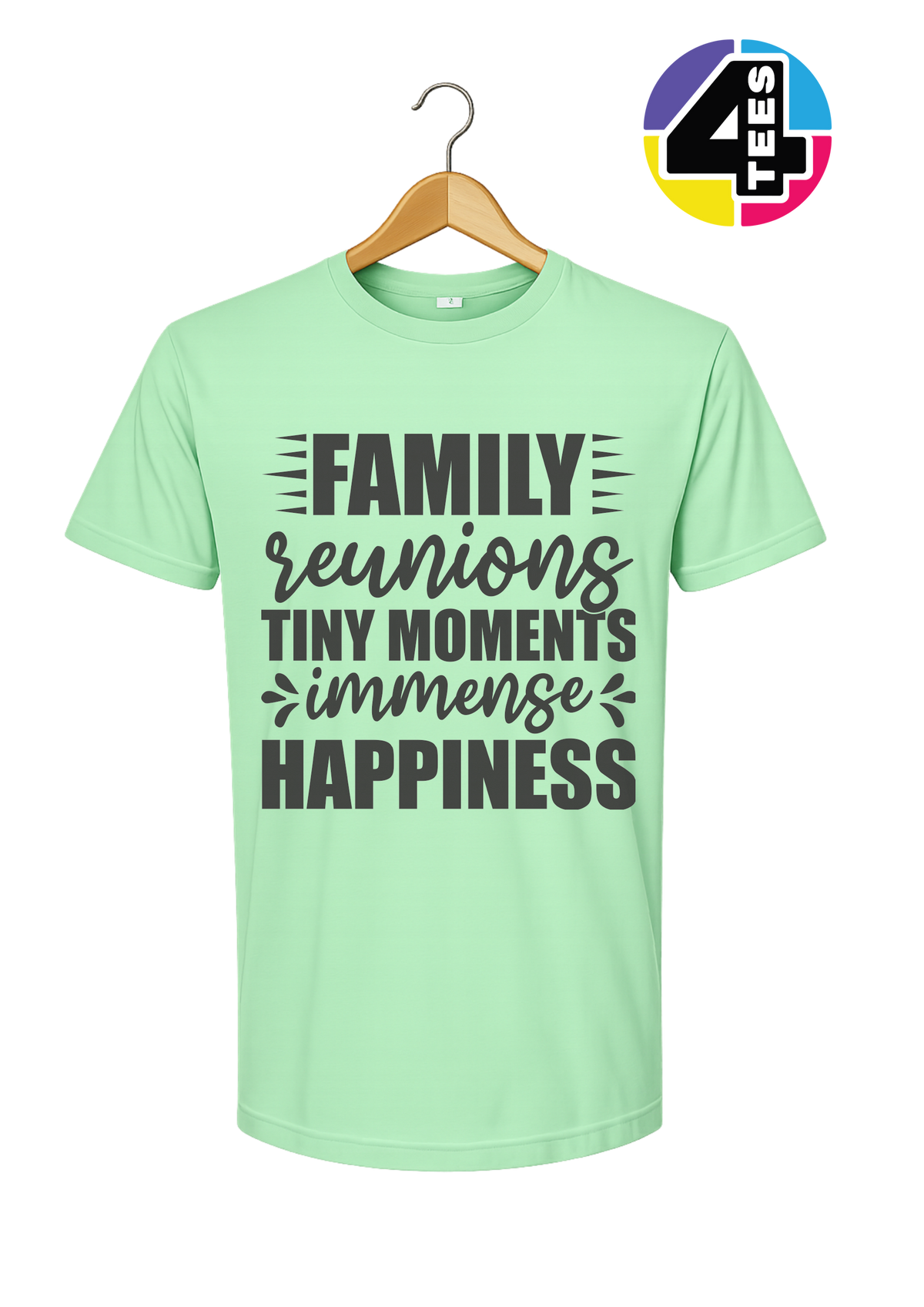 Family: Tiny Moments, Immense Happiness Tee