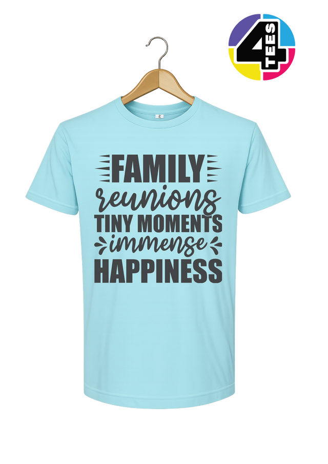 Family: Tiny Moments, Immense Happiness Tee