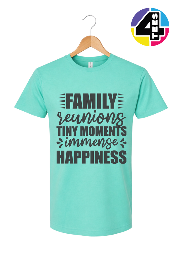 Family: Tiny Moments, Immense Happiness Tee