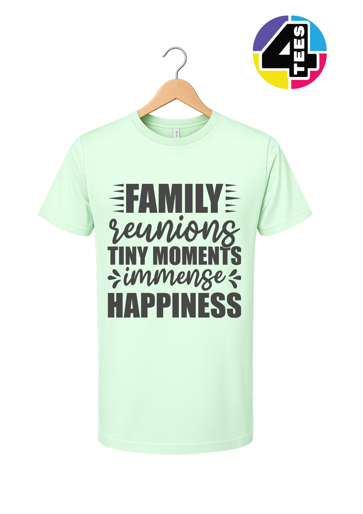 Family: Tiny Moments, Immense Happiness Tee