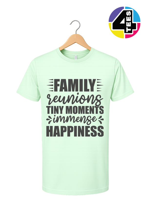 Family: Tiny Moments, Immense Happiness Tee
