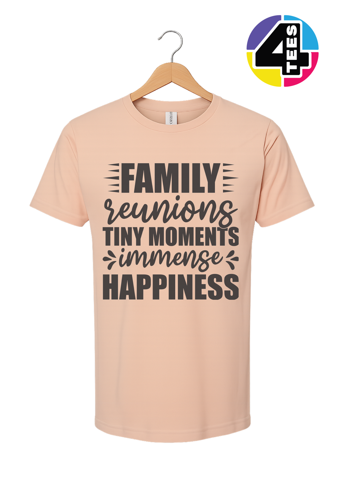 Family: Tiny Moments, Immense Happiness Tee