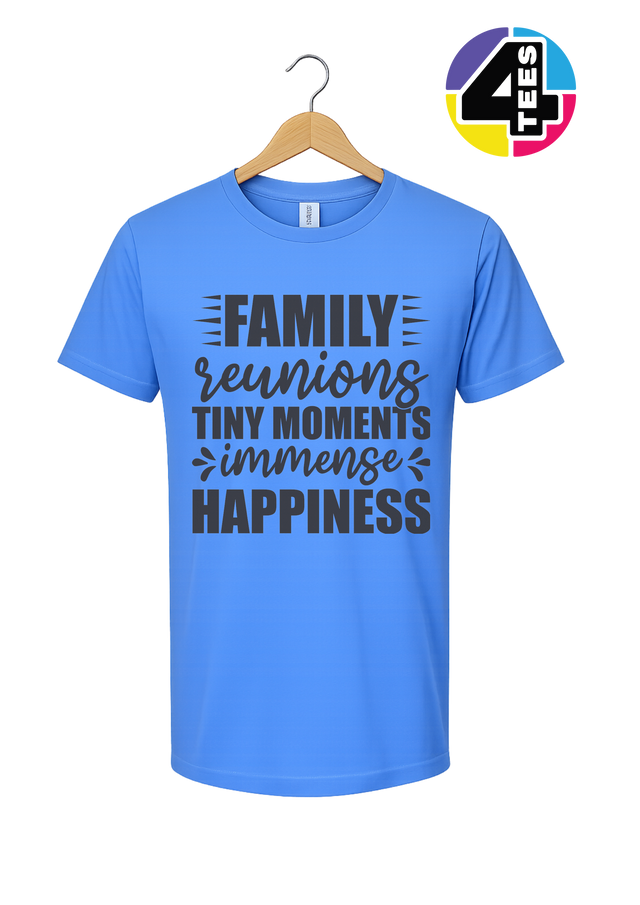 Family: Tiny Moments, Immense Happiness Tee