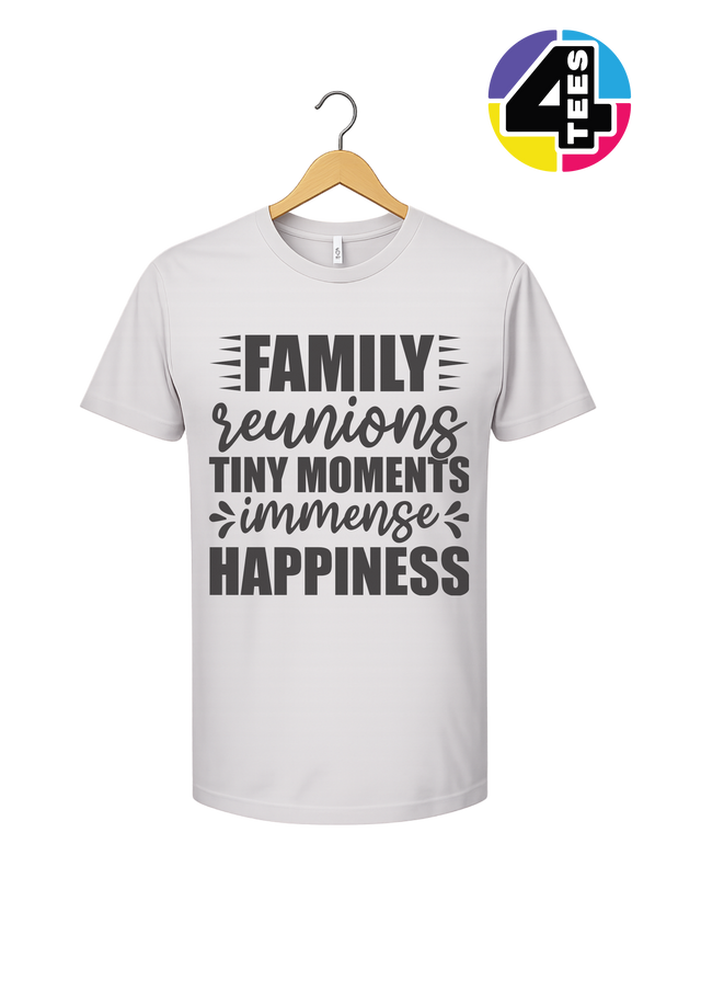 Family: Tiny Moments, Immense Happiness Tee