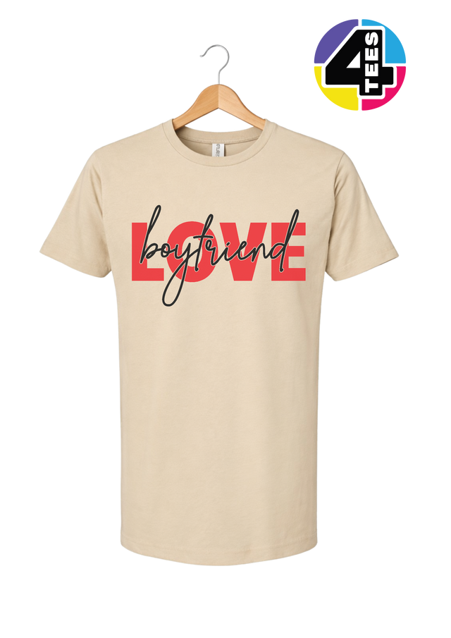 Love in Bold - Boyfriend Tee