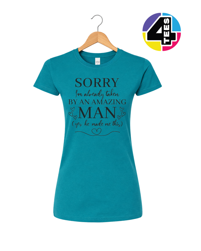 Taken By An Amazing Man Women's Tee