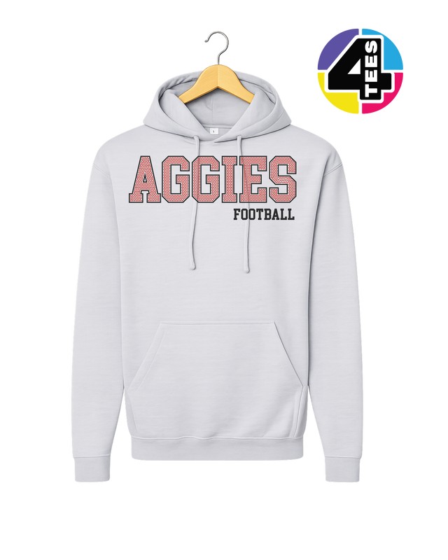 Aggies Spangle Football Hoodie