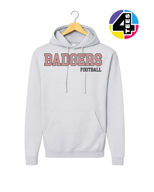 Badgers Spangle Football Hoodie