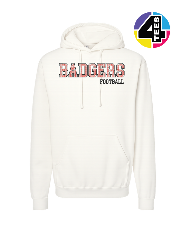 Badgers Spangle Football Hoodie