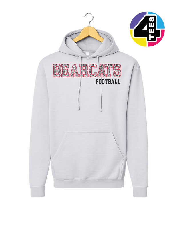 Bearcats Spangle Football Hoodie