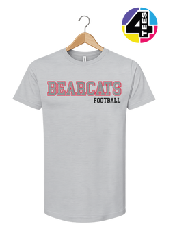 Bearcats Spangle Football Tee