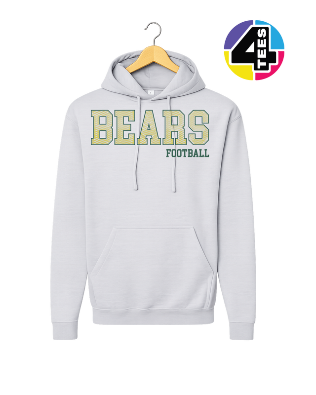 Bears Spangle Football Hoodie