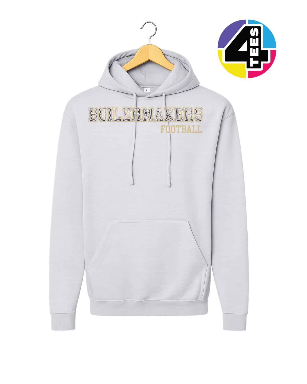 Boilermakers Spangle Football Hoodie