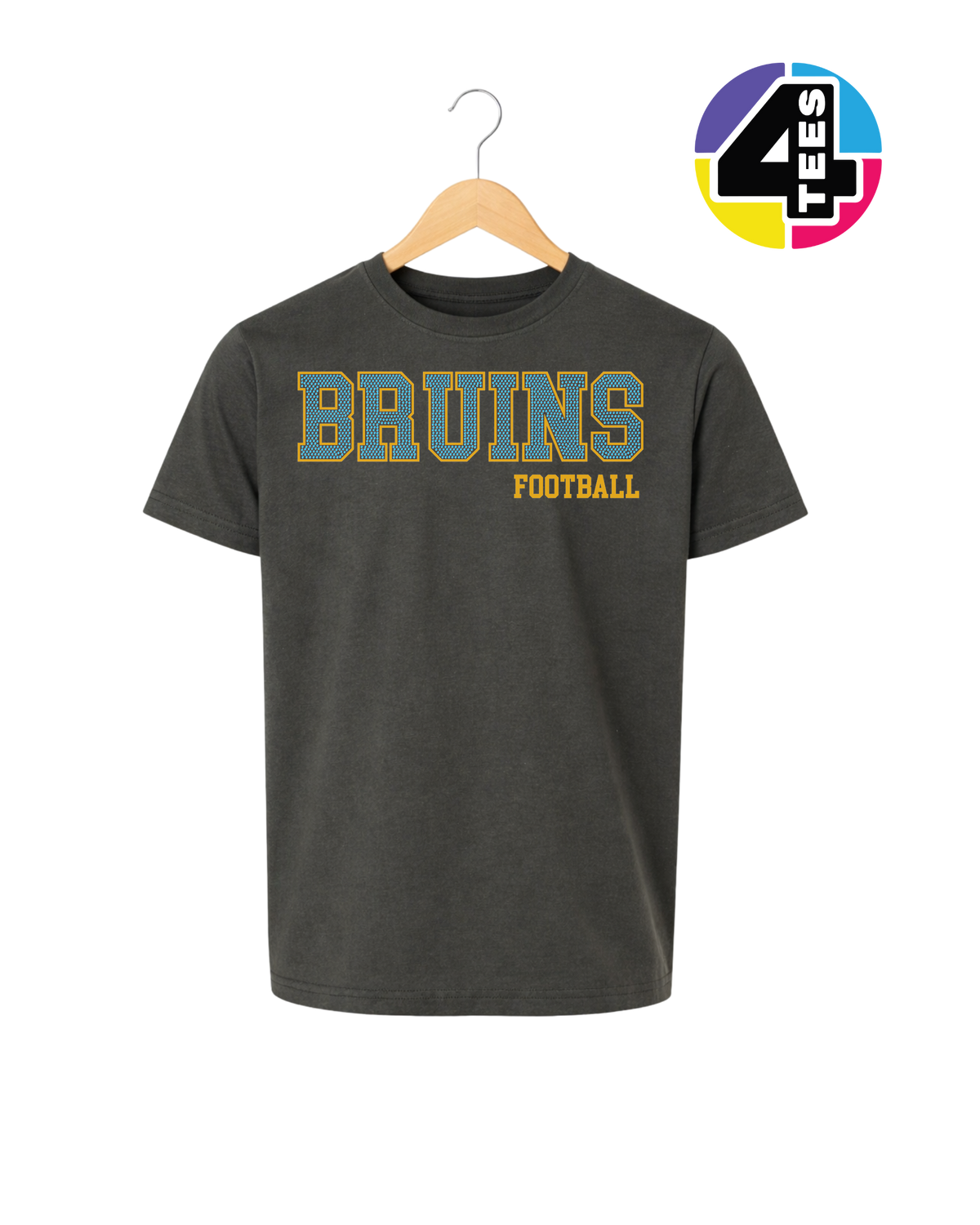 Bruins Spangle Football Youth Tee