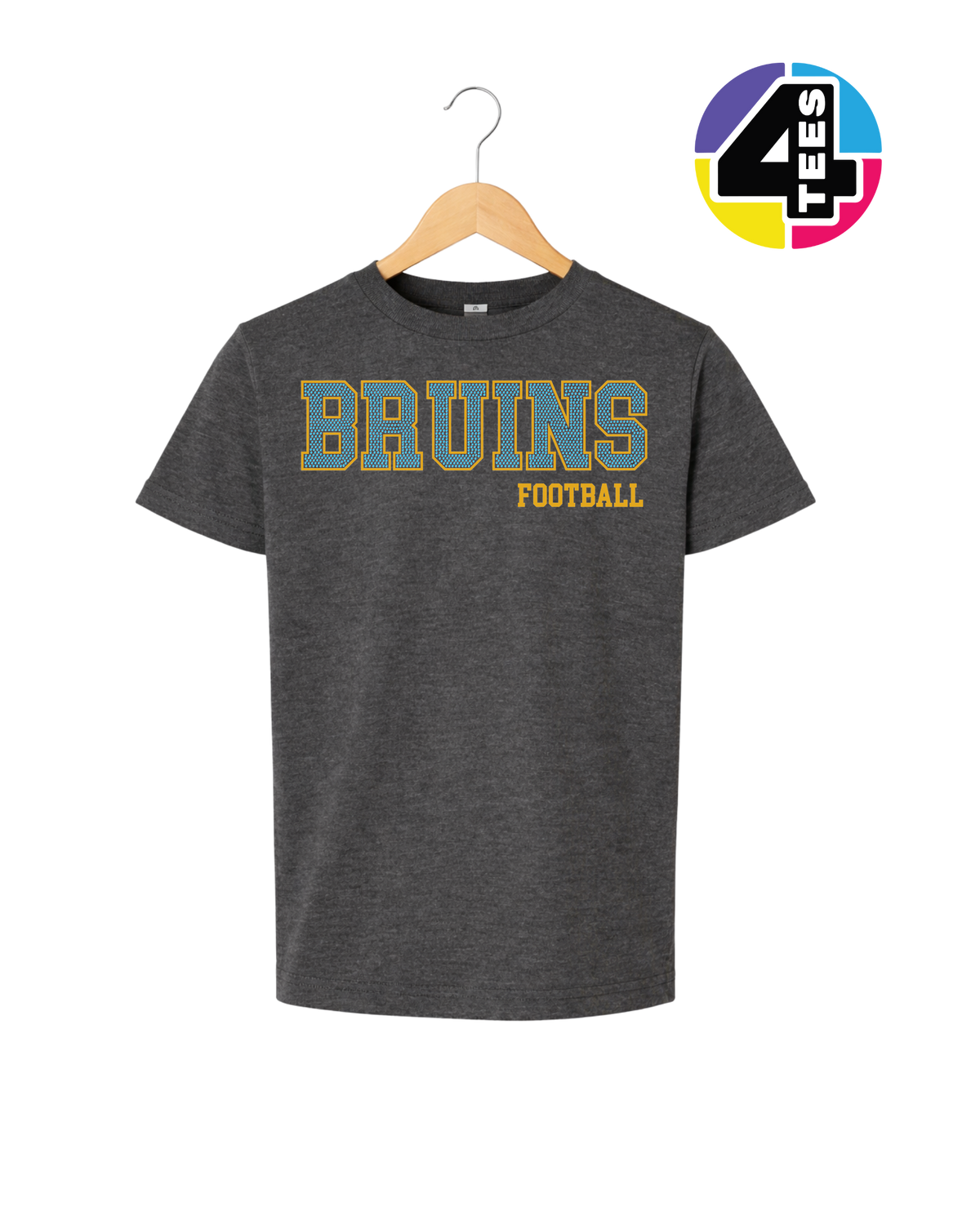 Bruins Spangle Football Youth Tee