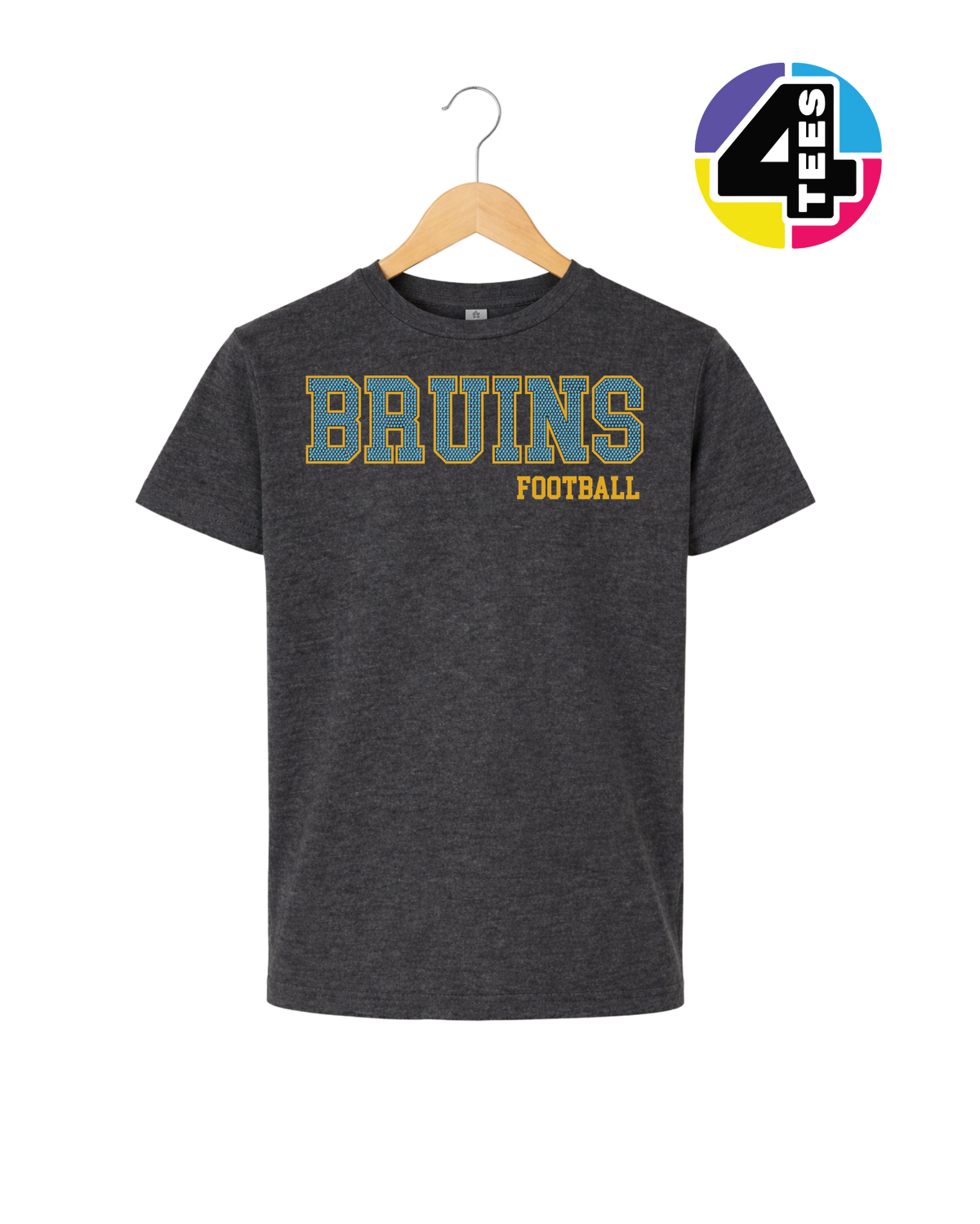 Bruins Spangle Football Youth Tee