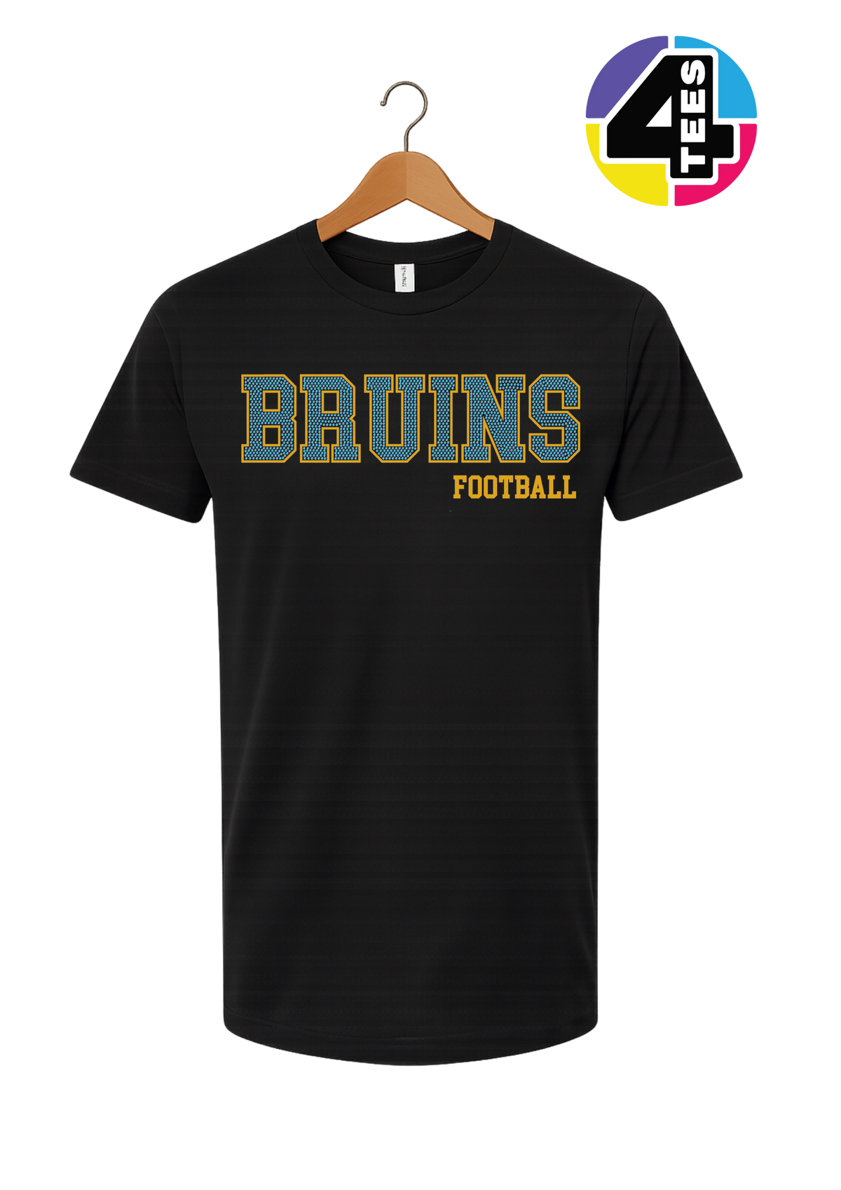 Bruins Spangle Football Tee