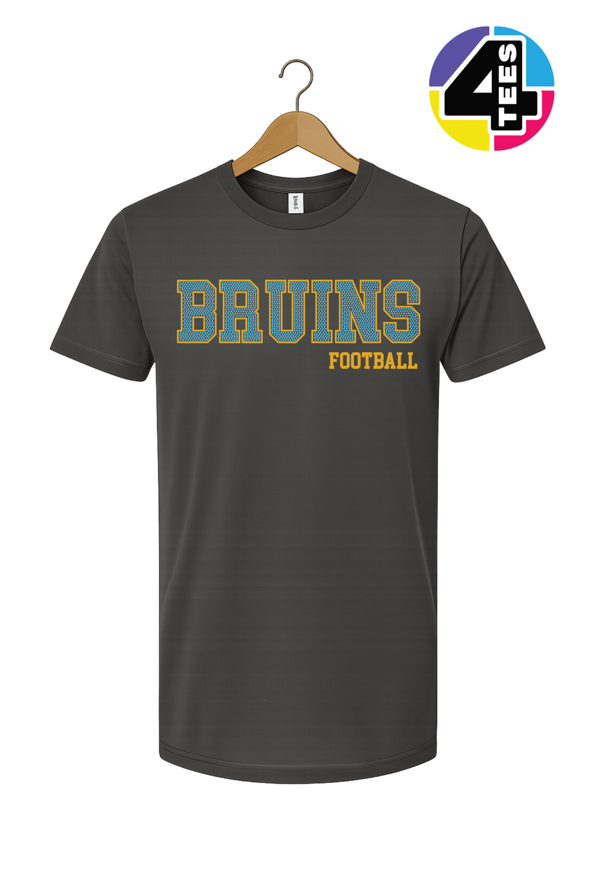 Bruins Spangle Football Tee