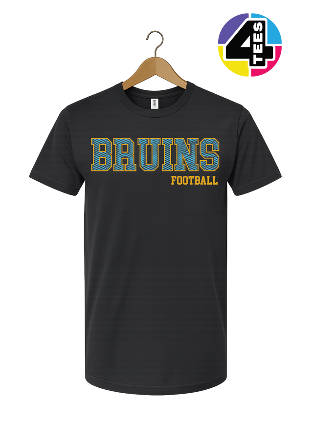 Bruins Spangle Football Tee