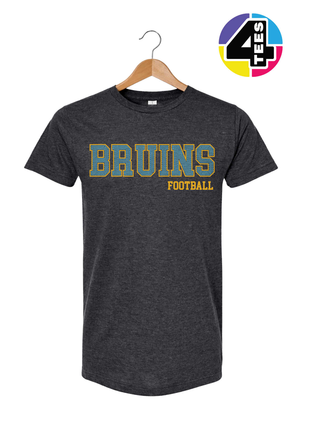 Bruins Spangle Football Tee