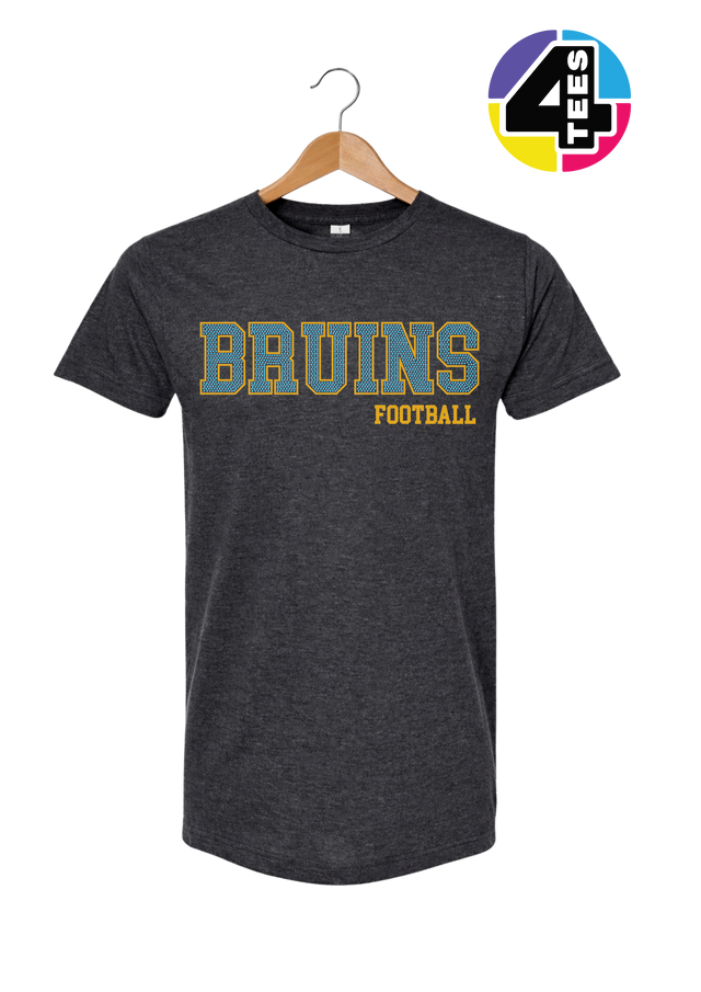 Bruins Spangle Football Tee