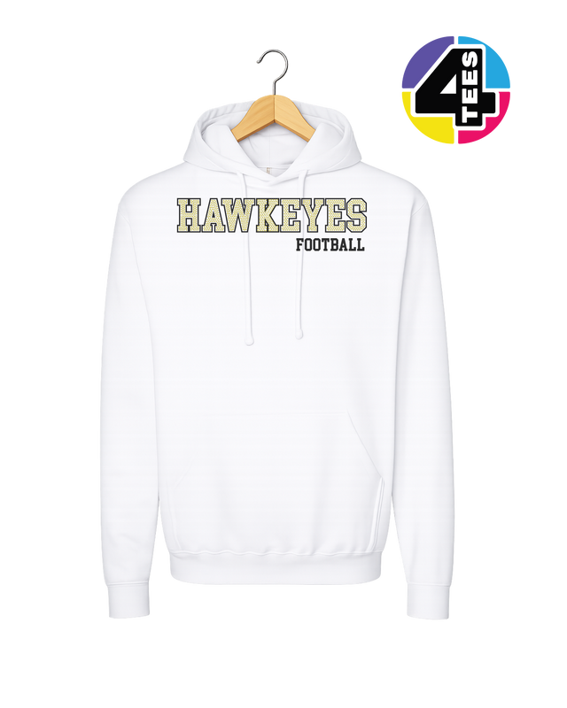 Hawkeyes Spangle Football Hoodie