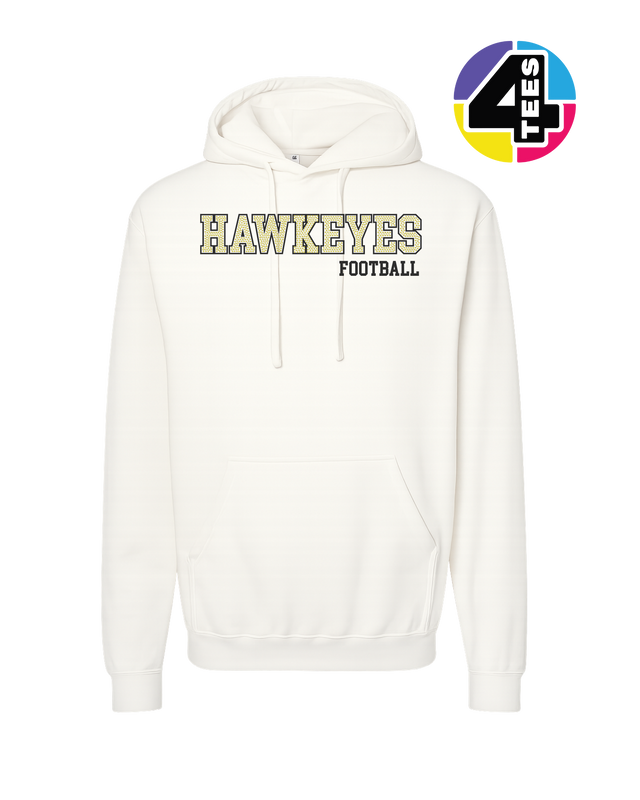 Hawkeyes Spangle Football Hoodie