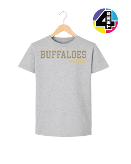 Buffaloes Spangle Football Youth Tee