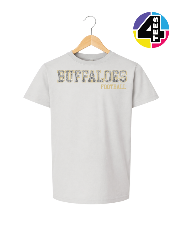 Buffaloes Spangle Football Youth Tee
