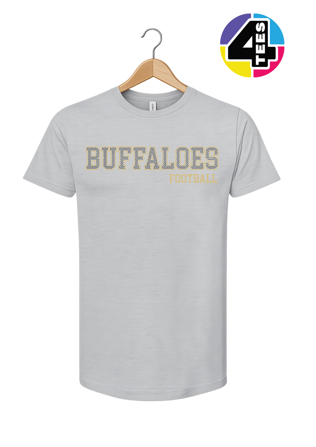Buffaloes Spangle Football Tee