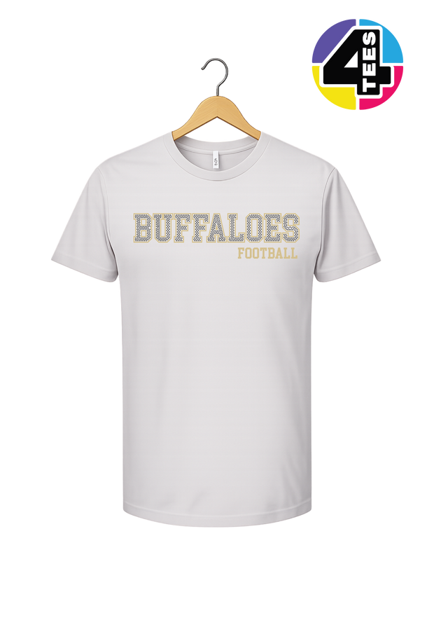 Buffaloes Spangle Football Tee