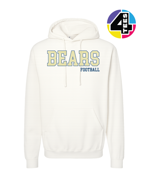 Bears Spangle Football Hoodie