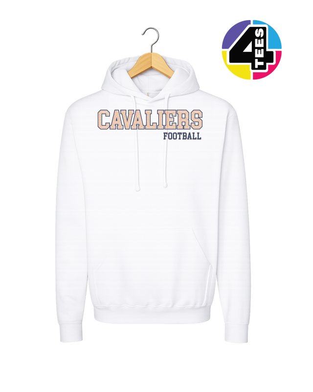 Cavaliers Spangle Football Hoodie