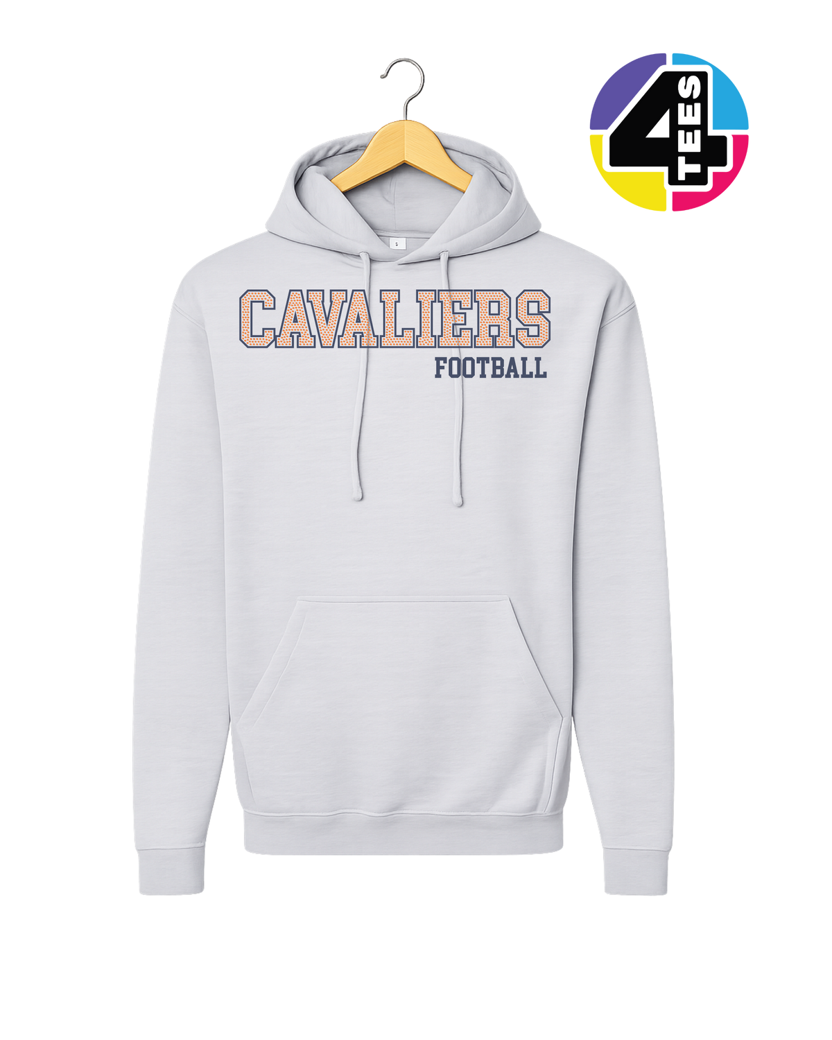 Cavaliers Spangle Football Hoodie