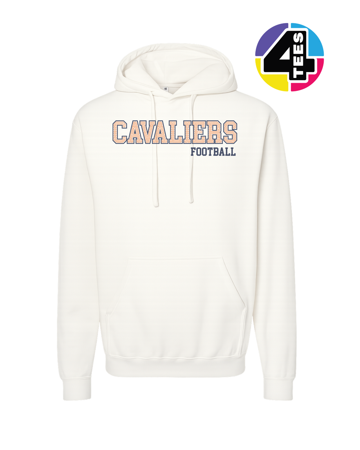 Cavaliers Spangle Football Hoodie