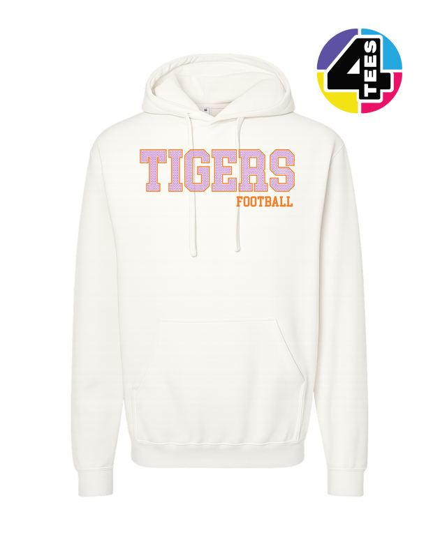 Tigers Spangle Football Hoodie